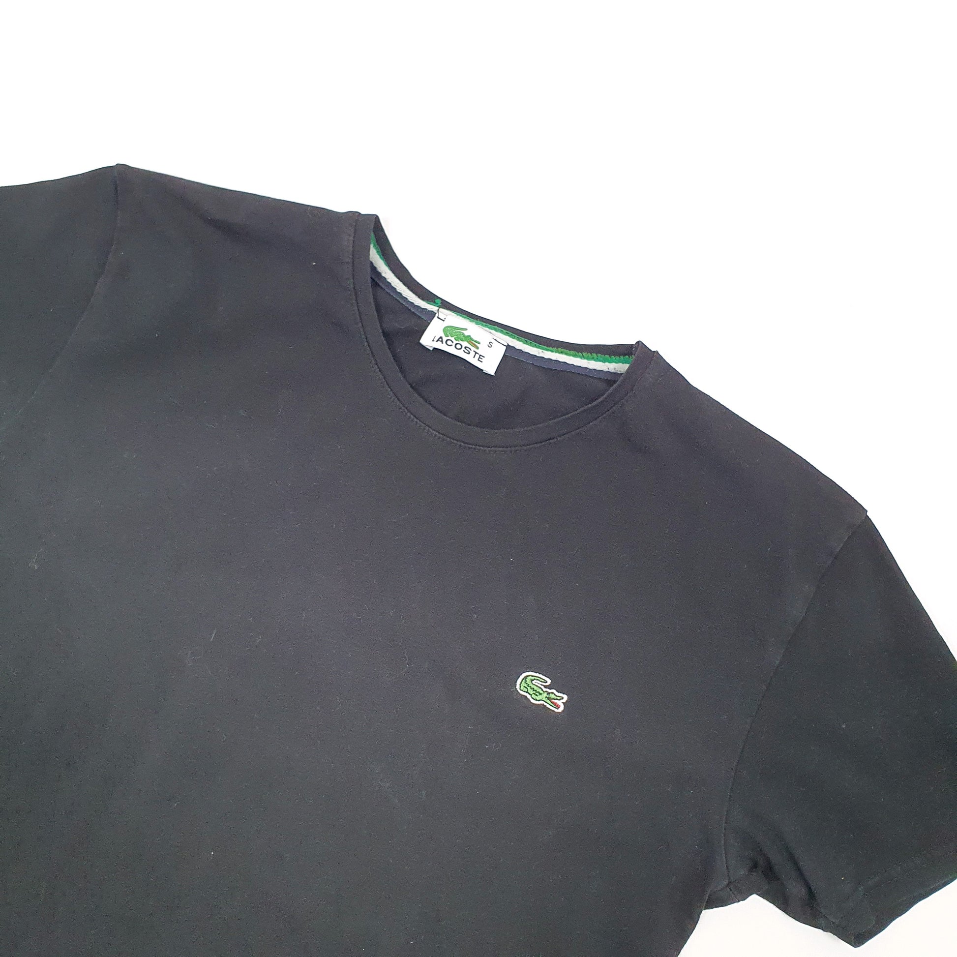 Lacoste Short Sleeve T Shirt Black