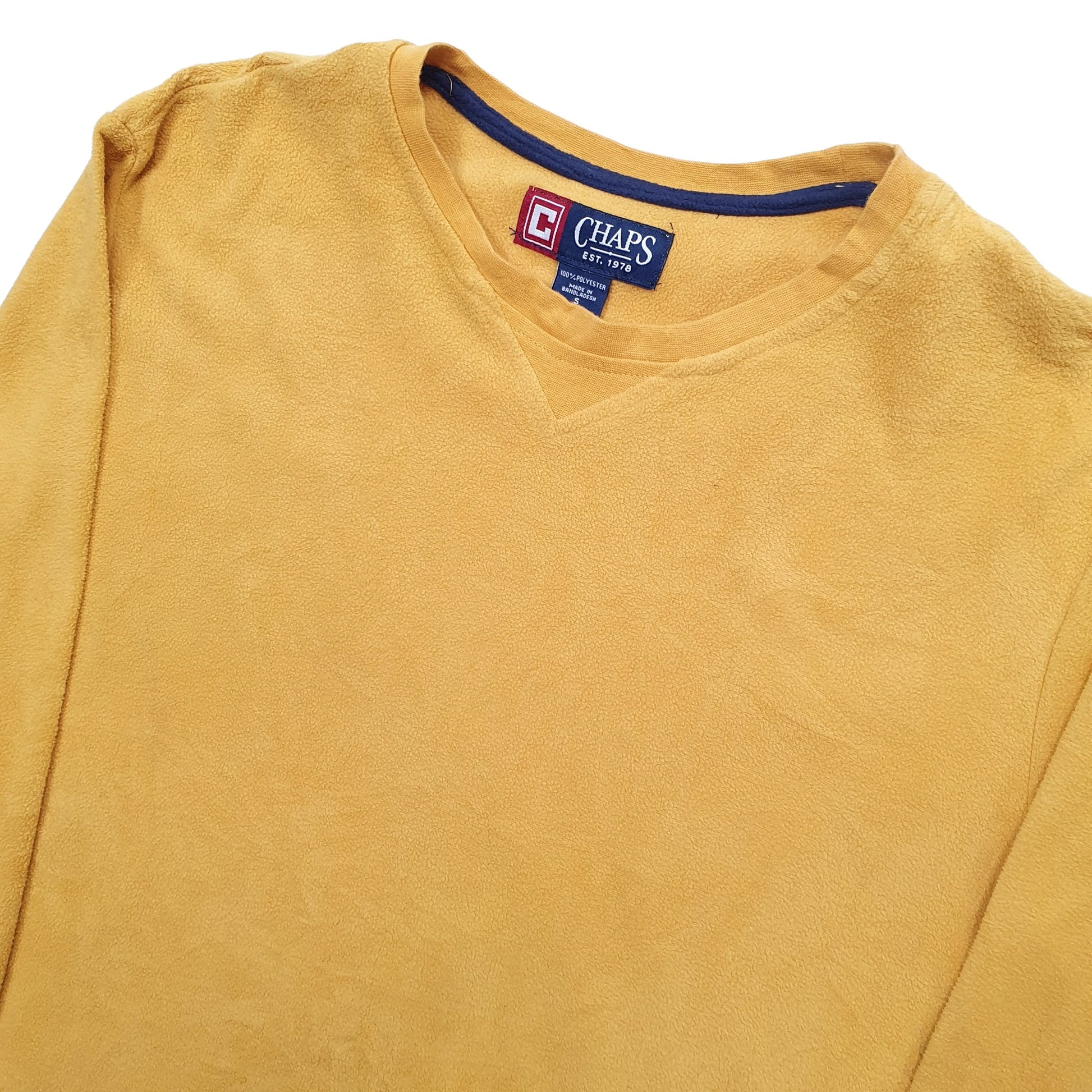 Chaps Fleece S Yellow