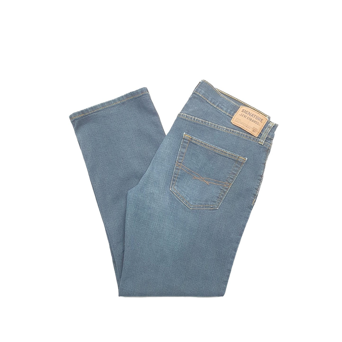 Levis Signature Regular Fit Jeans W36 L30 Blue