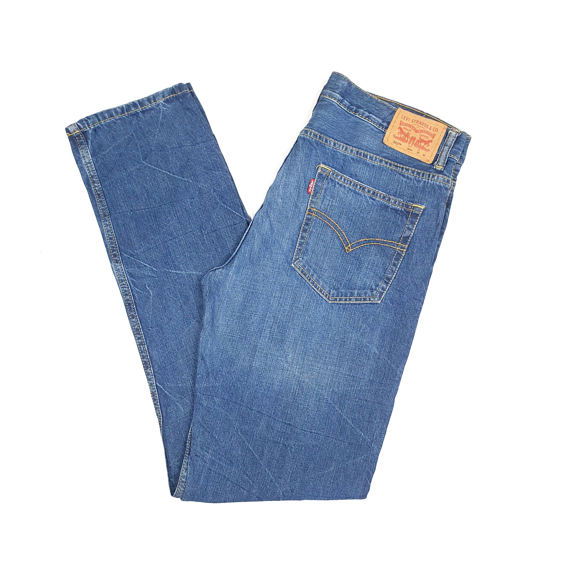 Blue Levis 502 Jeans