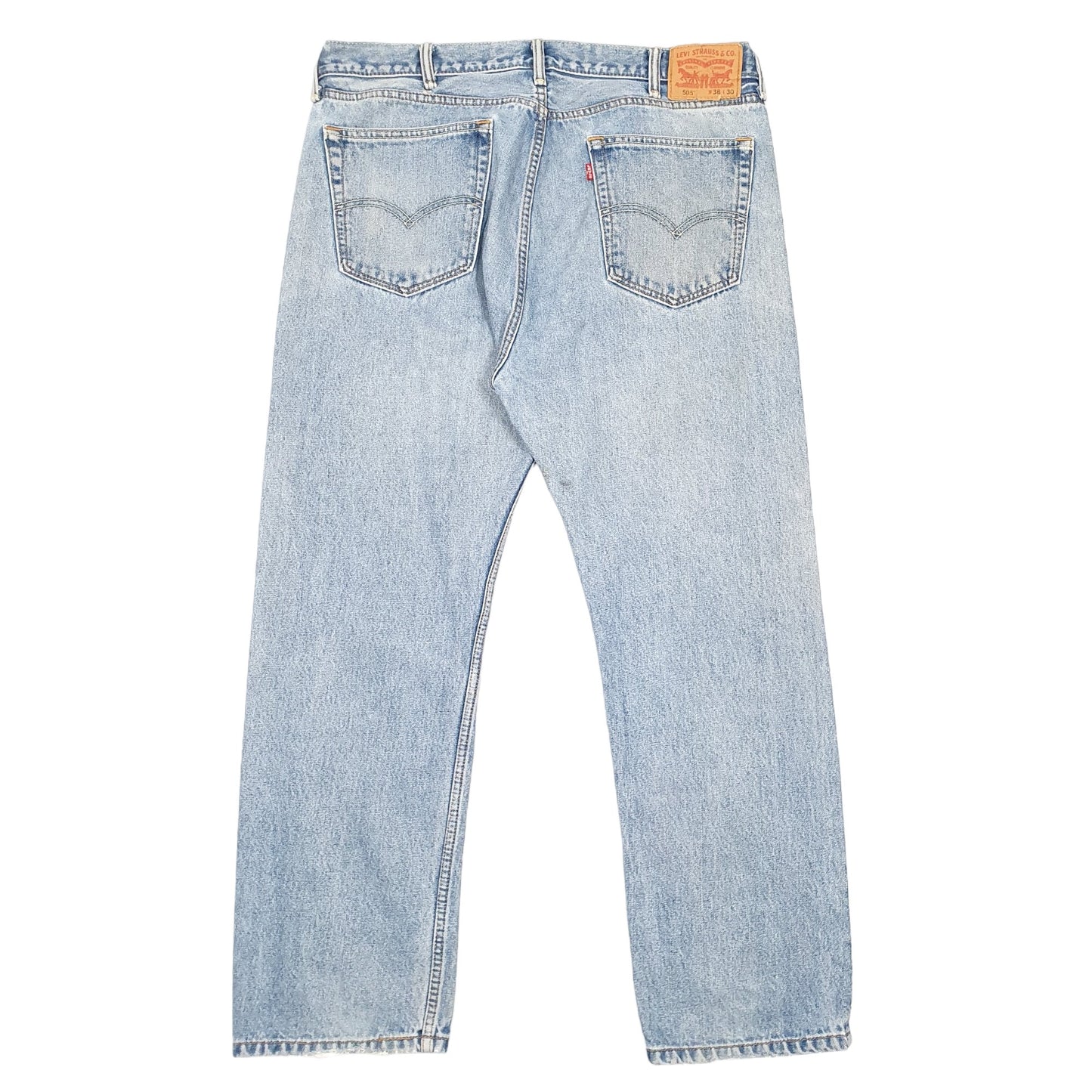 Mens Blue Levis  505 JeansW38 L30
