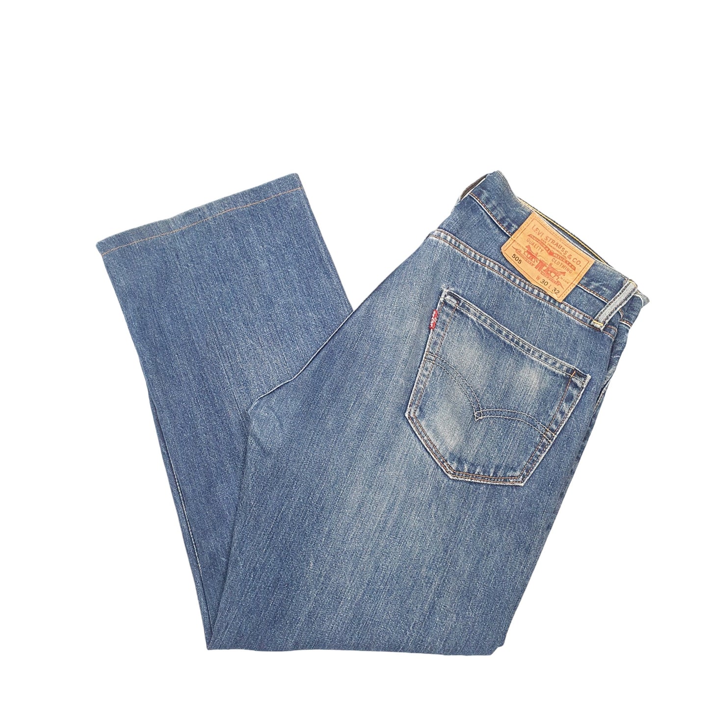 Mens Blue Levis  505 JeansW32 L26