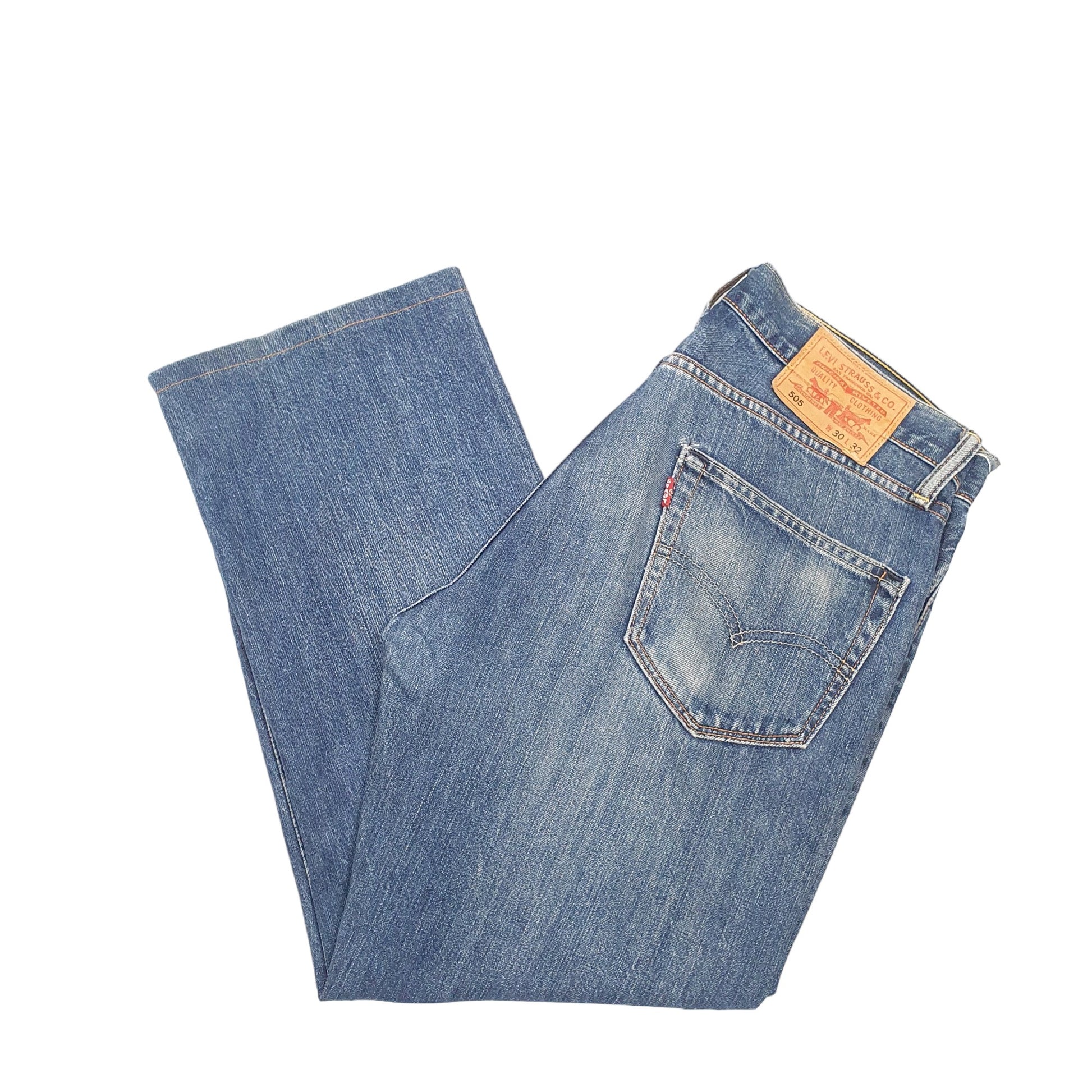 Mens Blue Levis  505 JeansW32 L26