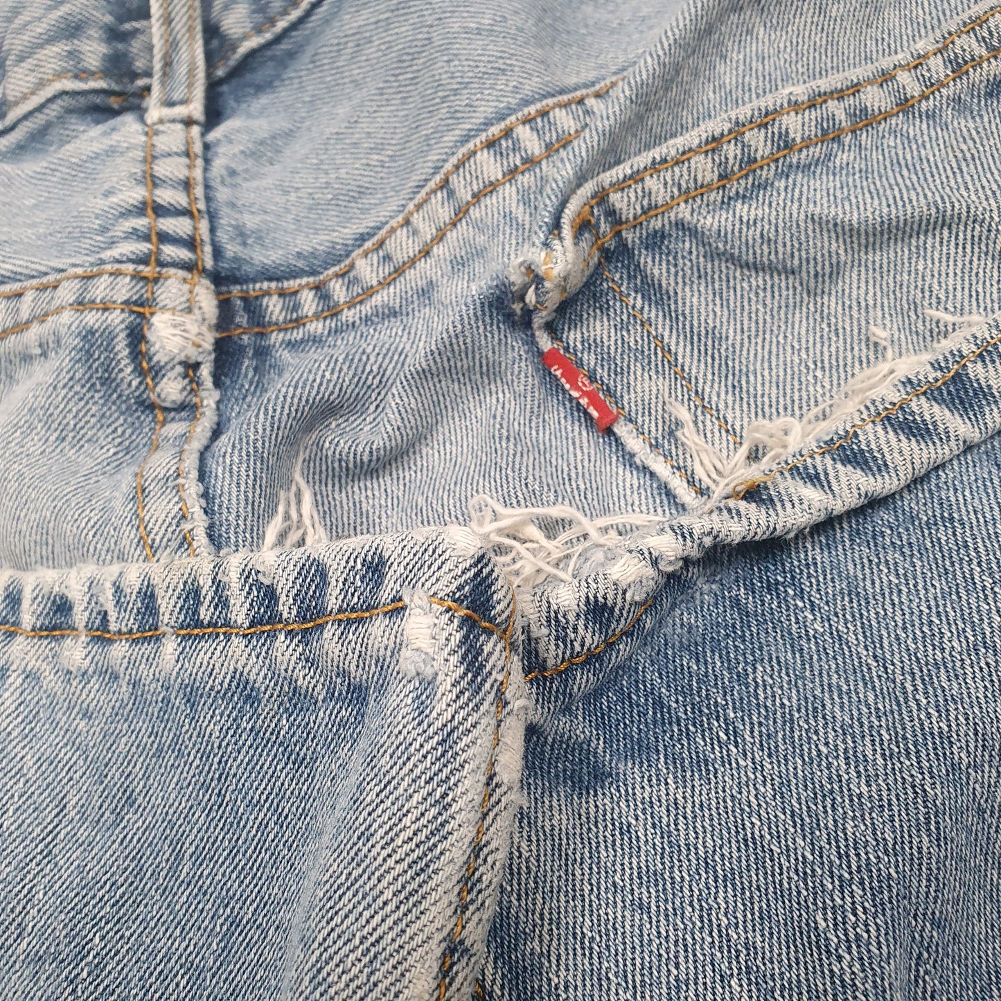 Mens Blue Levis  550 JeansW36 L30