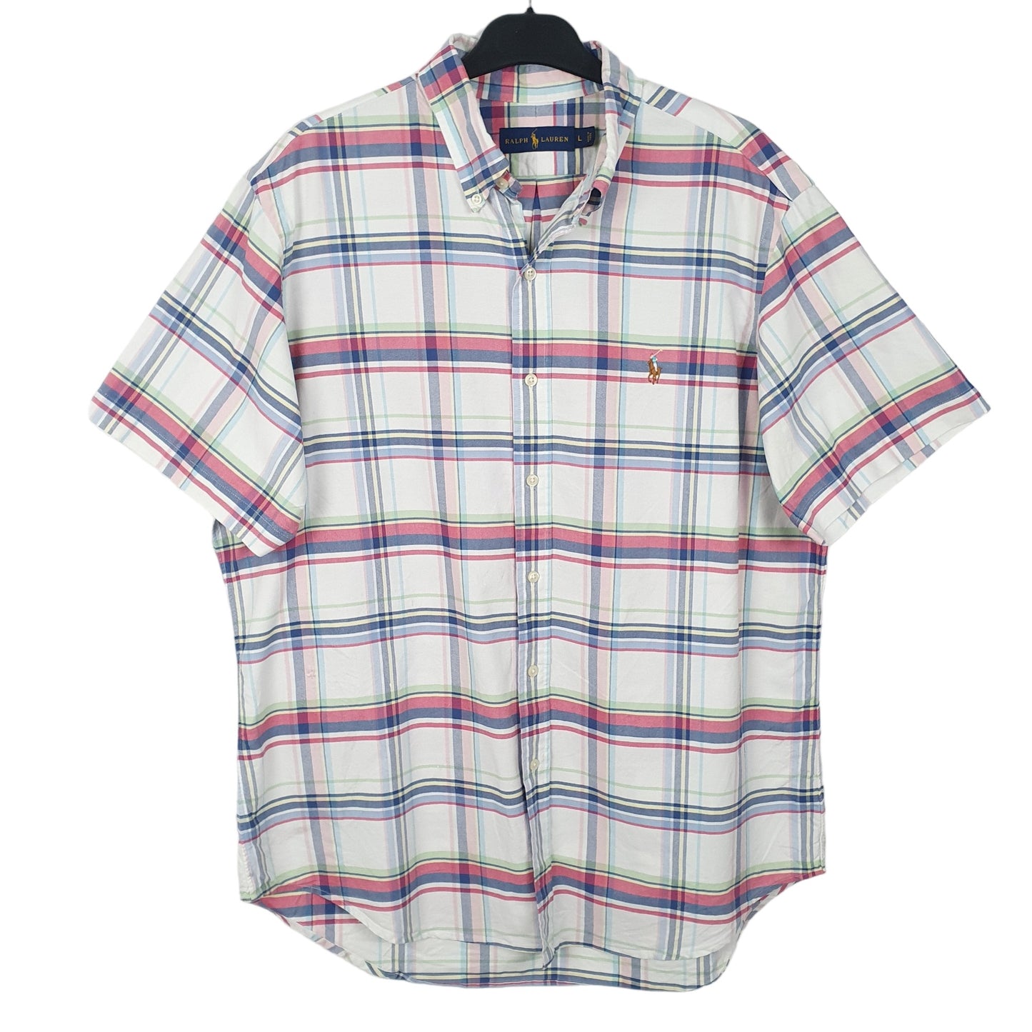 Mens White Ralph Lauren  Short Sleeve Shirt