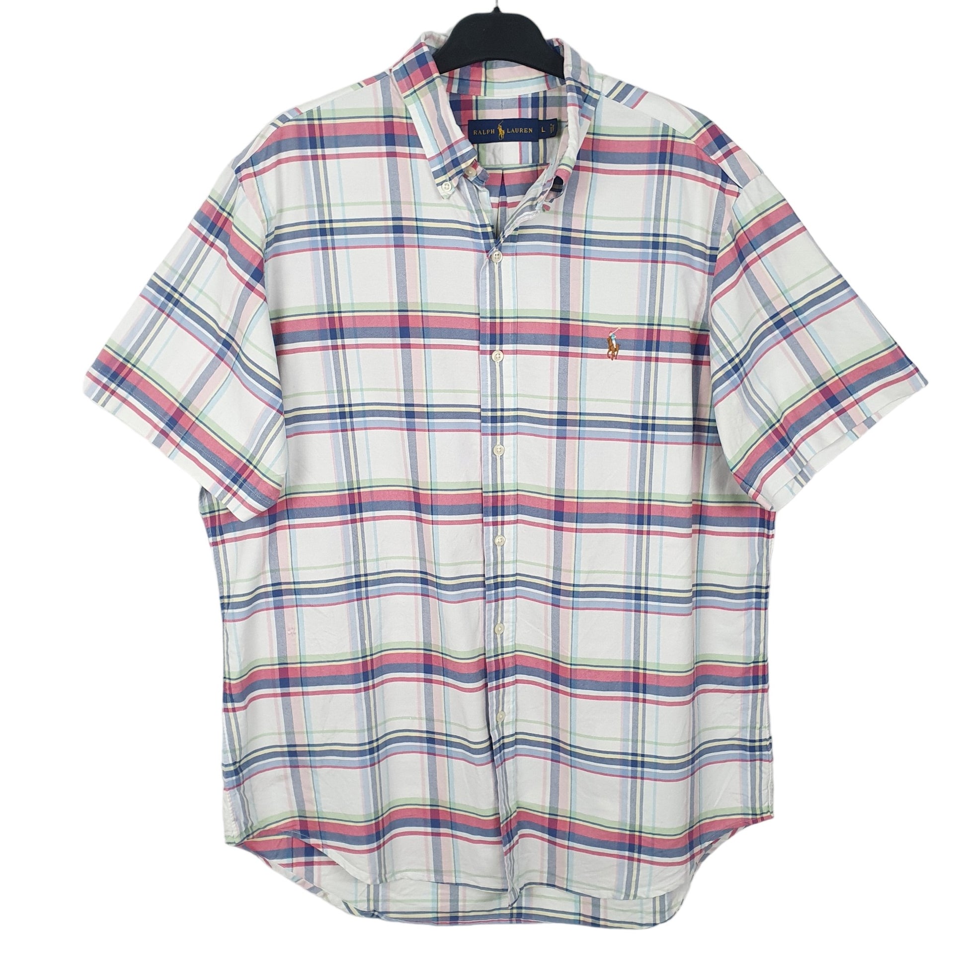 Mens White Ralph Lauren  Short Sleeve Shirt