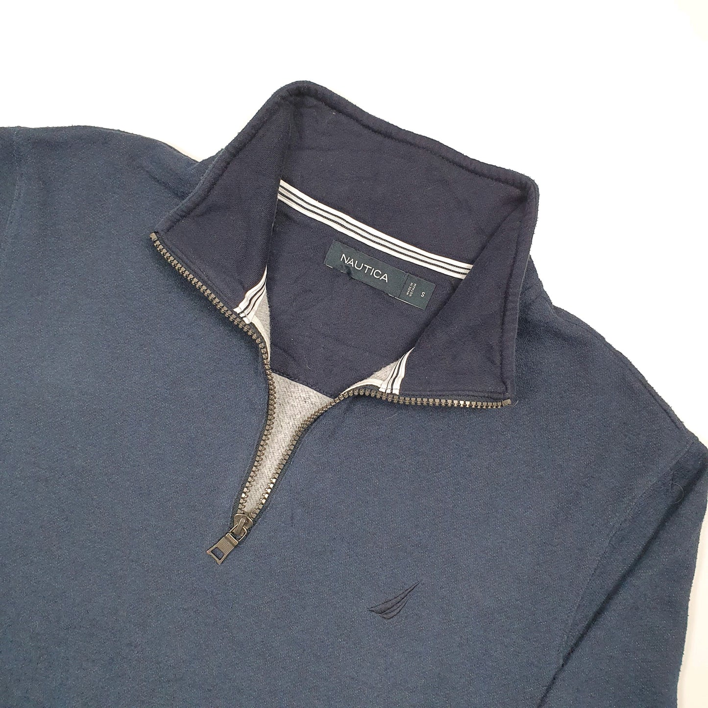 Nautica Quarter Zip M Navy