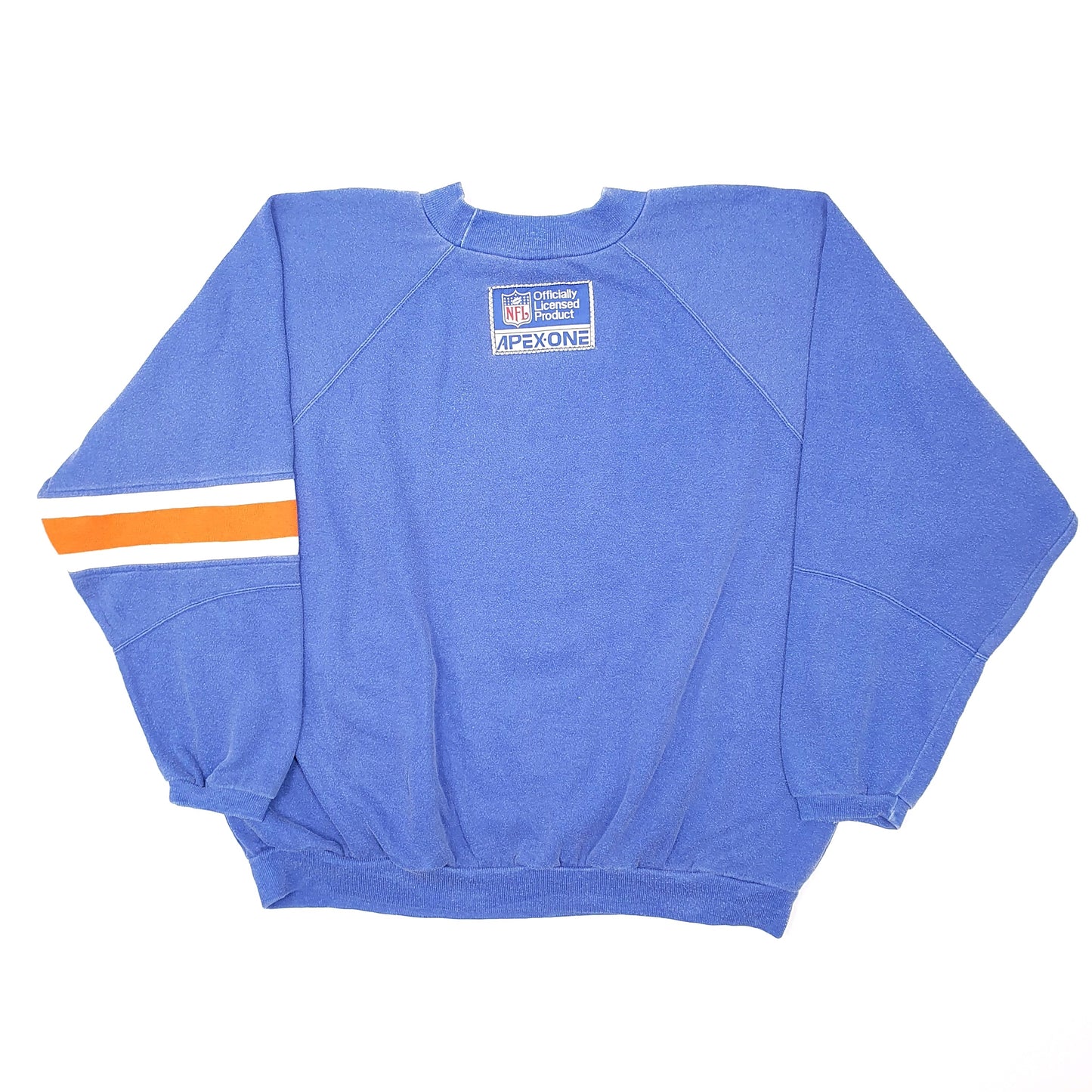 Mens Blue NFL Vintage 1990s Denver Broncos Football Crewneck Jumper