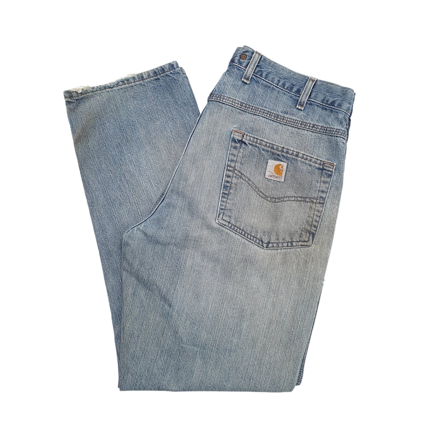 Mens Blue Carhartt  Carpenter JeansW36 L32