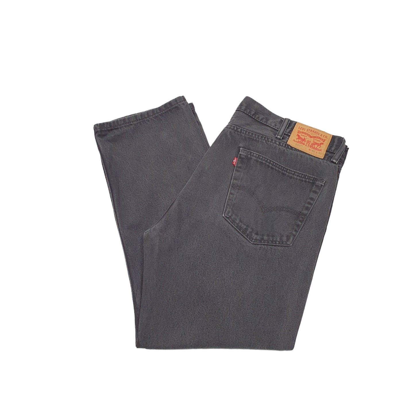 Levis 505 Regular Fit Jeans W40 L29 Black