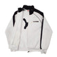 Mens White Puma Neoprene Full Zip Jumper