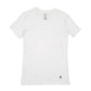 Mens White Ralph Lauren Slim Fit V Neck Polo Short Sleeve T Shirt