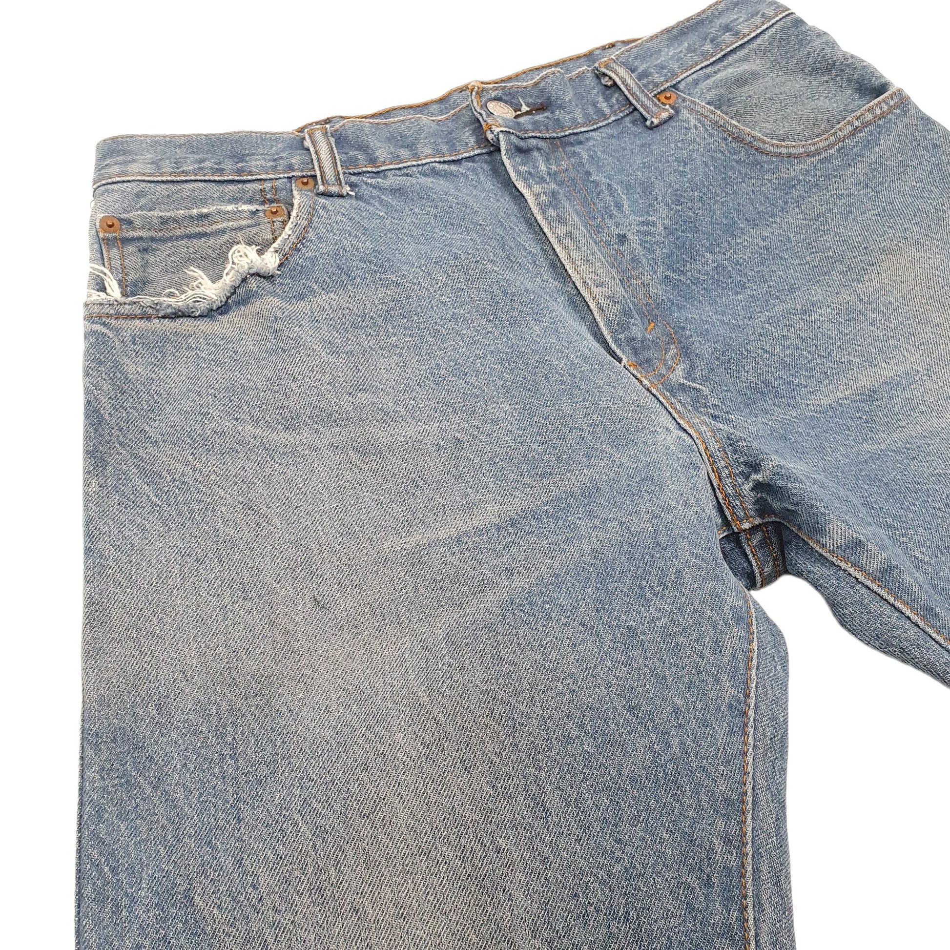 Levis 517 Bootcut Fit Jeans W34 L30 Blue