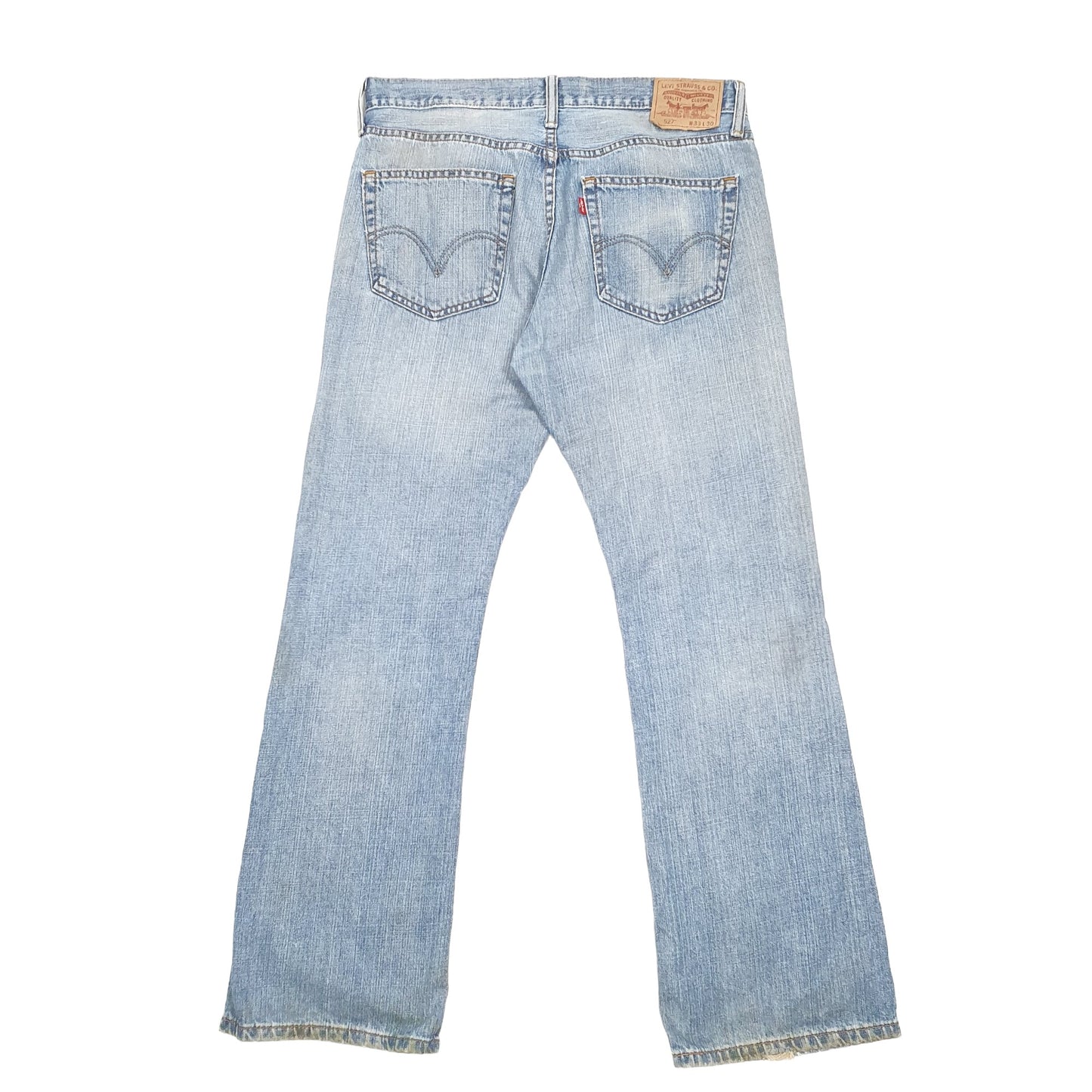 Levis 527 Bootcut Fit Jeans W34 L30 Blue