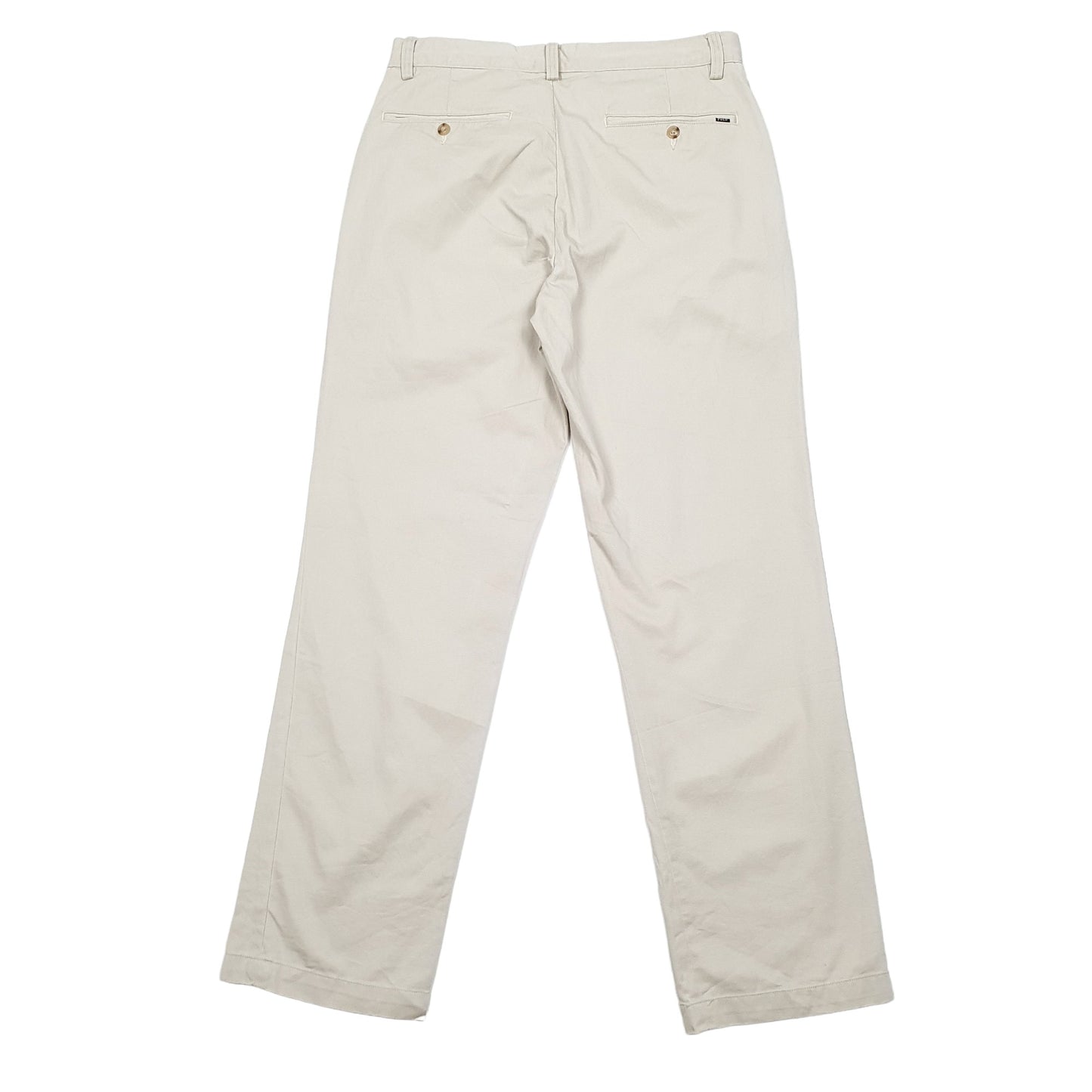 Mens Polo Ralph Lauren Cream Chino Trousers W30 L30 Cream