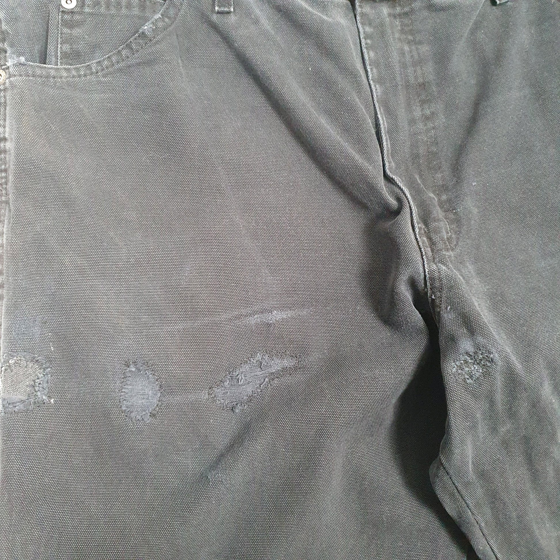 Mens Dickies Black Carpenter Trousers W38 L34 Black