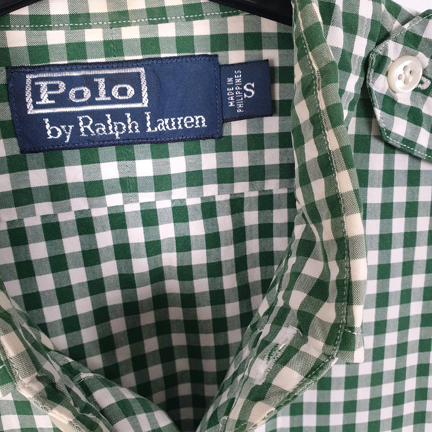 Mens Green Ralph Lauren  Short Sleeve Shirt