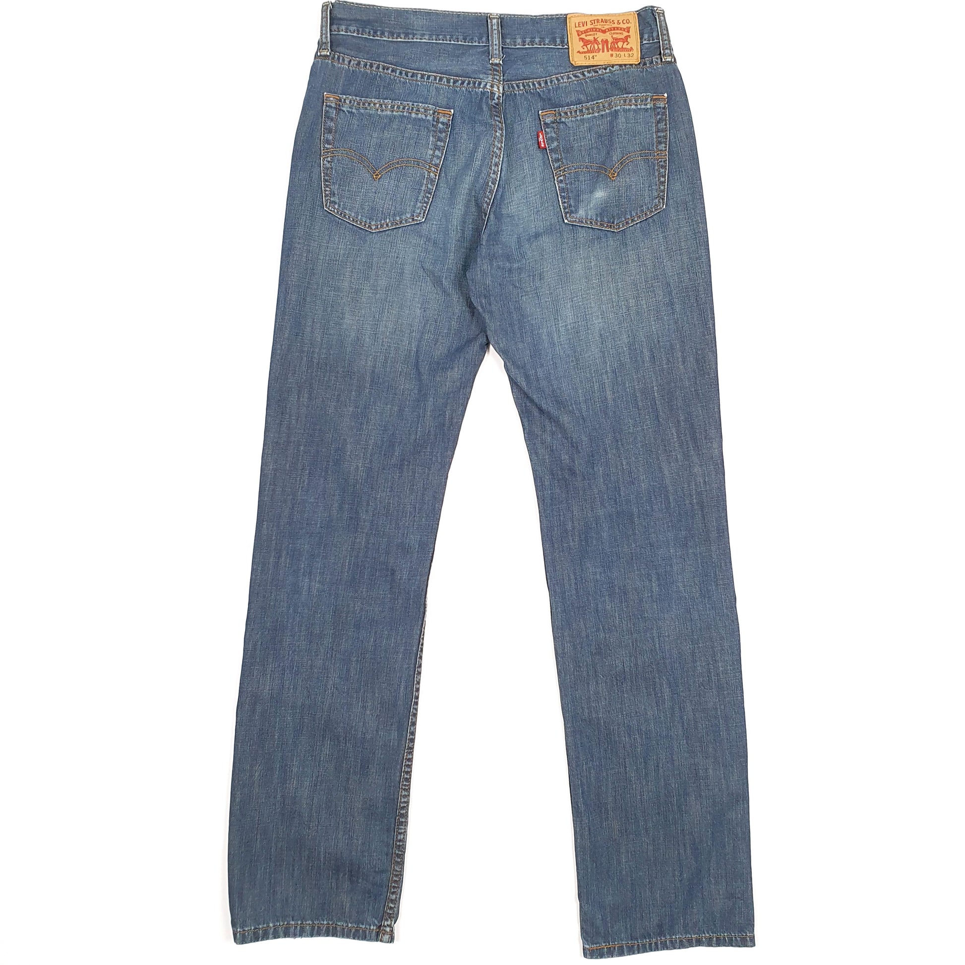Levis 514 Straight Fit Jeans W30 L31 Blue