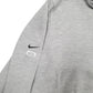Mens Grey Nike Quarter Zip Vintage 2000s Hoodie Jumper