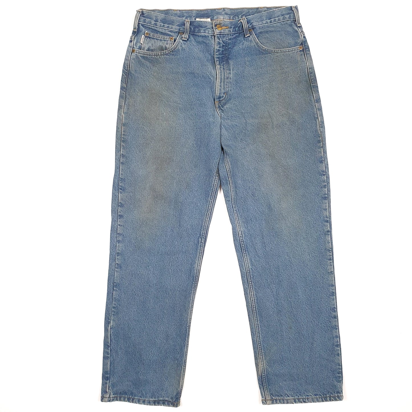 Carhartt Casual Regular Fit Lined Jeans W36 L31 Blue