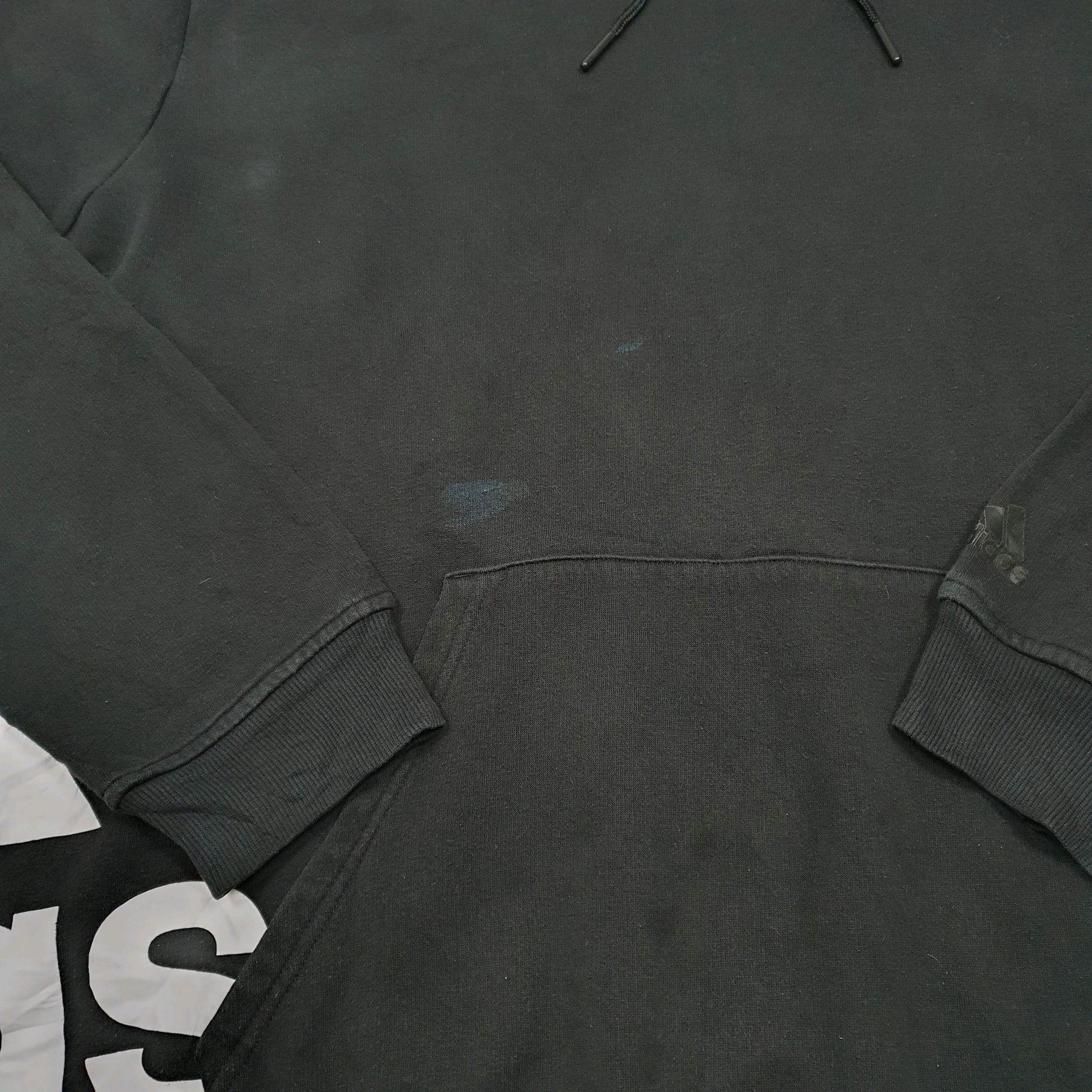 Mens Black Adidas  Hoodie Jumper