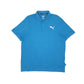Puma Short Sleeve Polo Shirt Blue