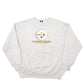 Mens Grey NFL Pittsburgh Steelers American Football Crewneck Jumper