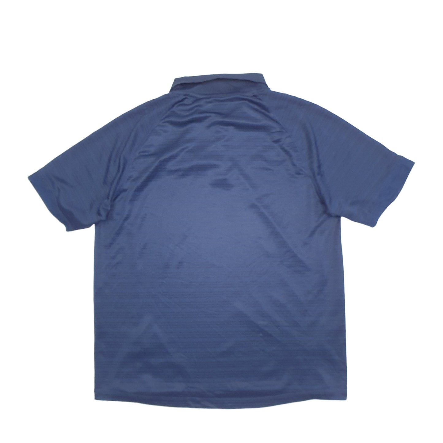 Adidas Denver Broncos Climalite Short Sleeve Polyester Polo Shirt Blue