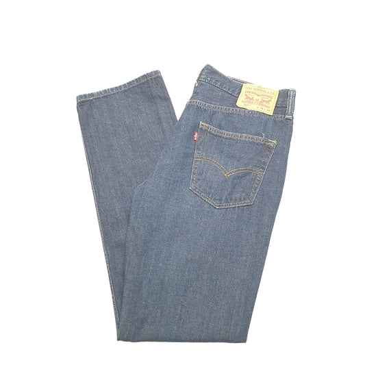Levis 514 Straight Fit Jeans W34 L34 Blue