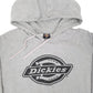 Mens Grey Dickies Spellout Hoodie Jumper
