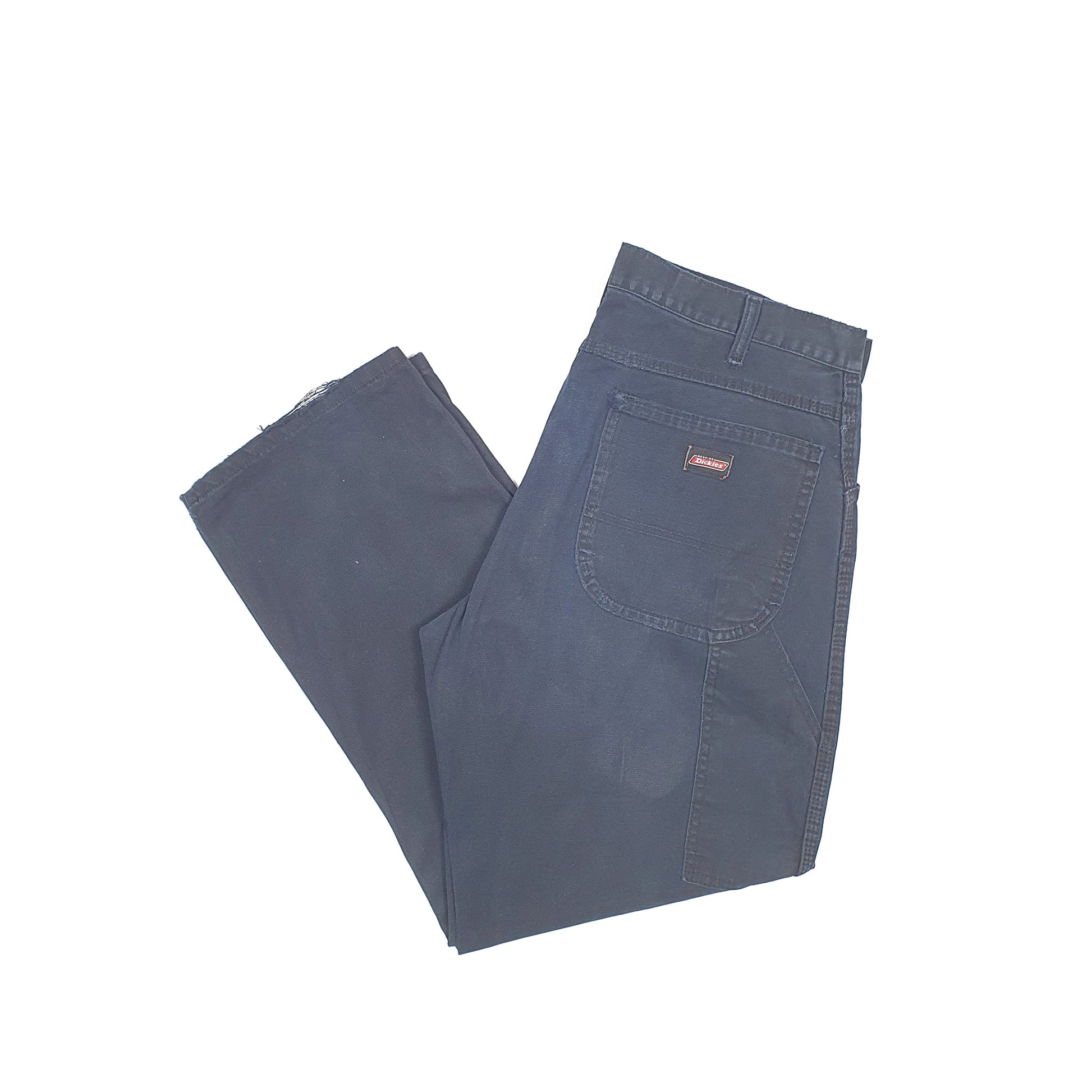 Mens Dickies Navy Carpenter Trousers W36 L29 Navy