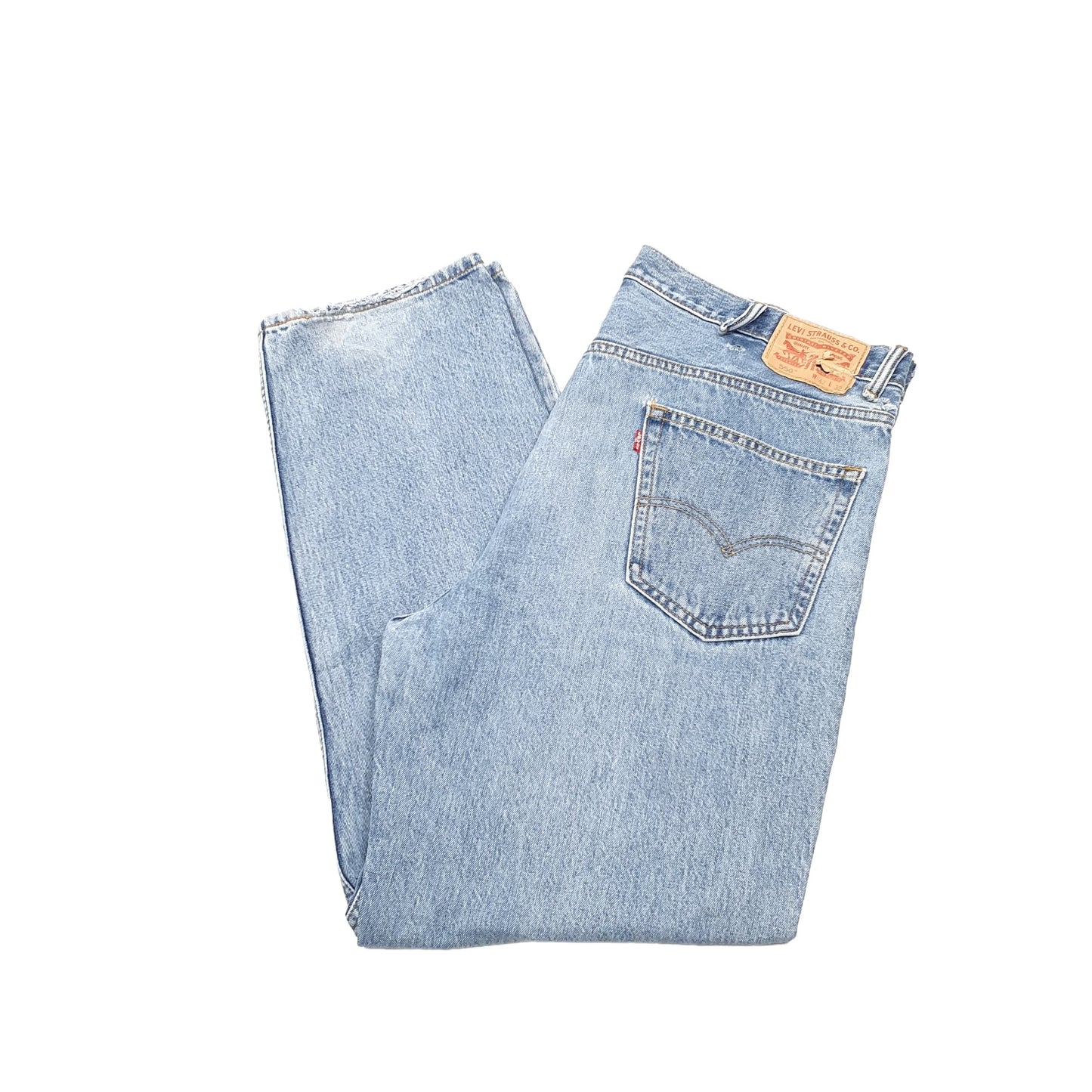 Levis 550 Relaxed Fit Jeans W42 L32 Blue