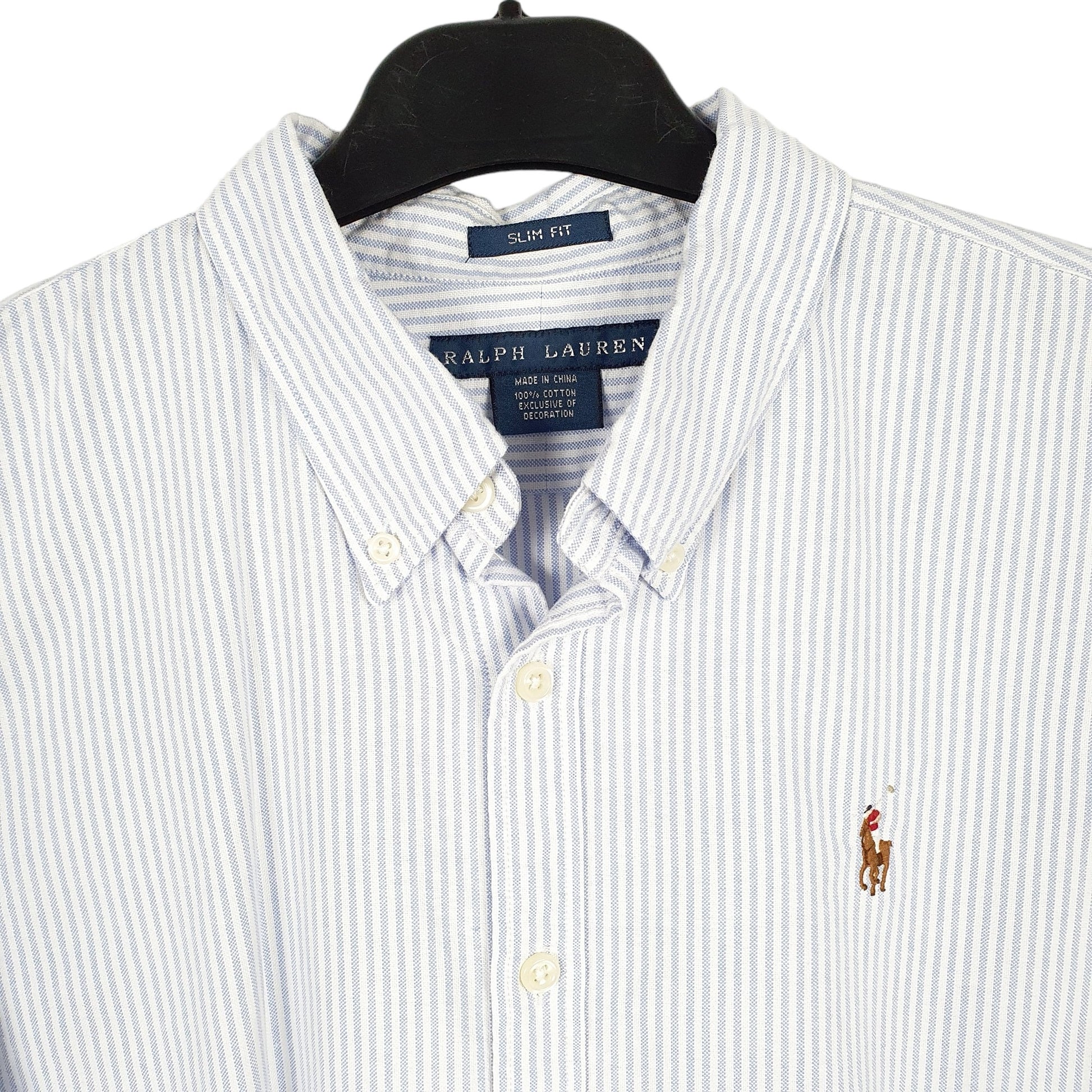 Womens White Polo Ralph Lauren  Long Sleeve Shirt