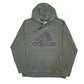 Mens Green Adidas Climawarm Ultimate Hoodie Jumper