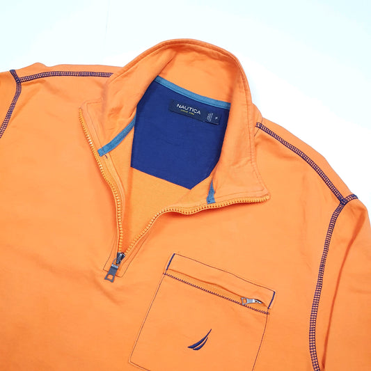 Nautica Quarter Zip Orange