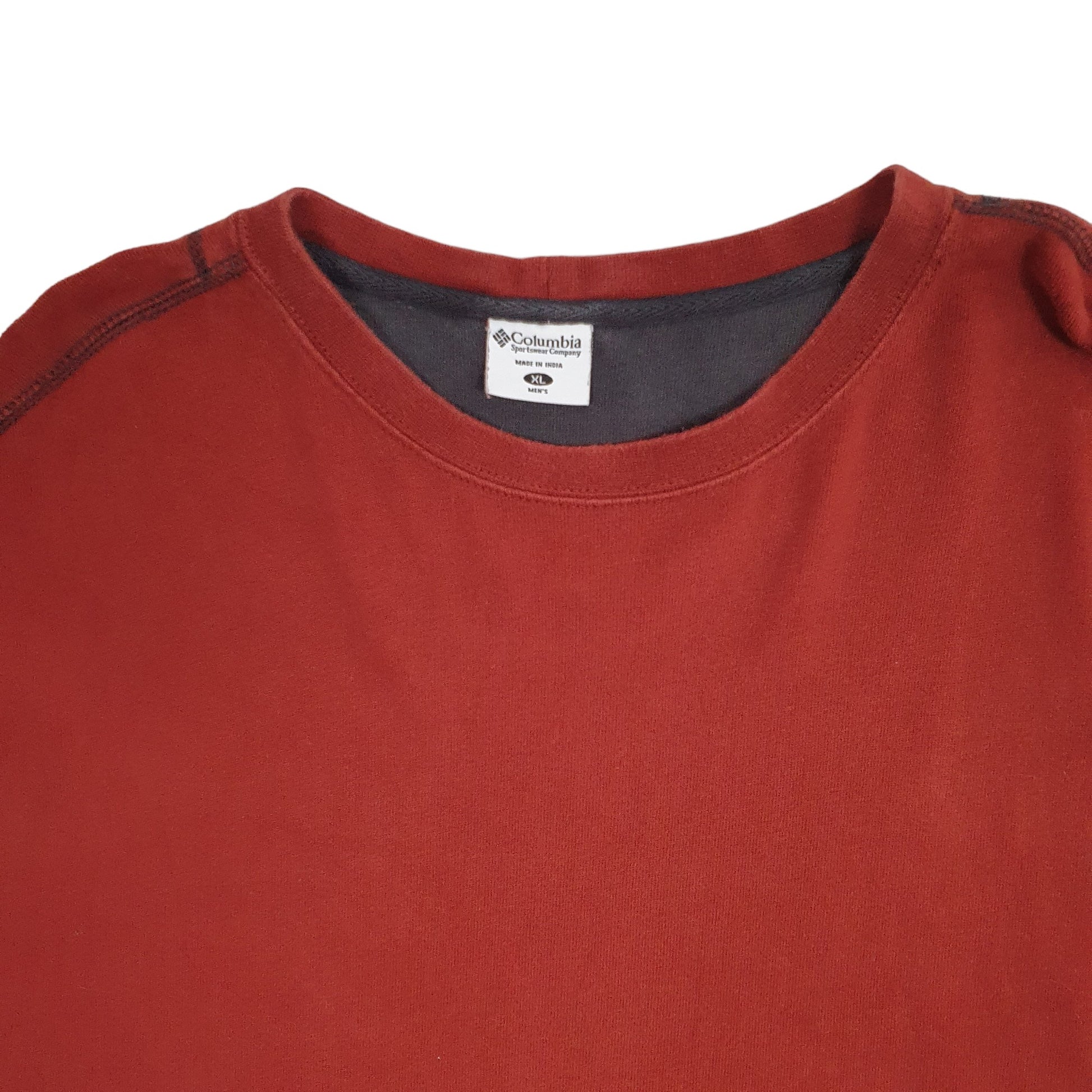 Mens Brown Columbia Sportswear  Crewneck Jumper