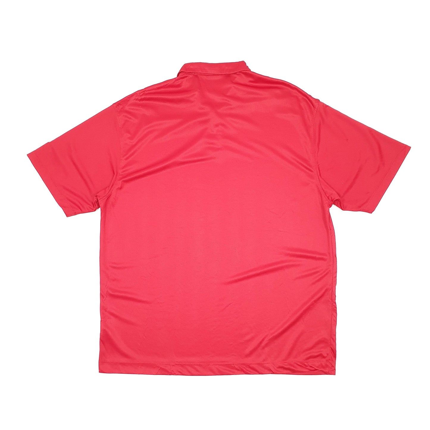 Nike Golf Dri Fit Short Sleeve Polyester Polo Shirt Red