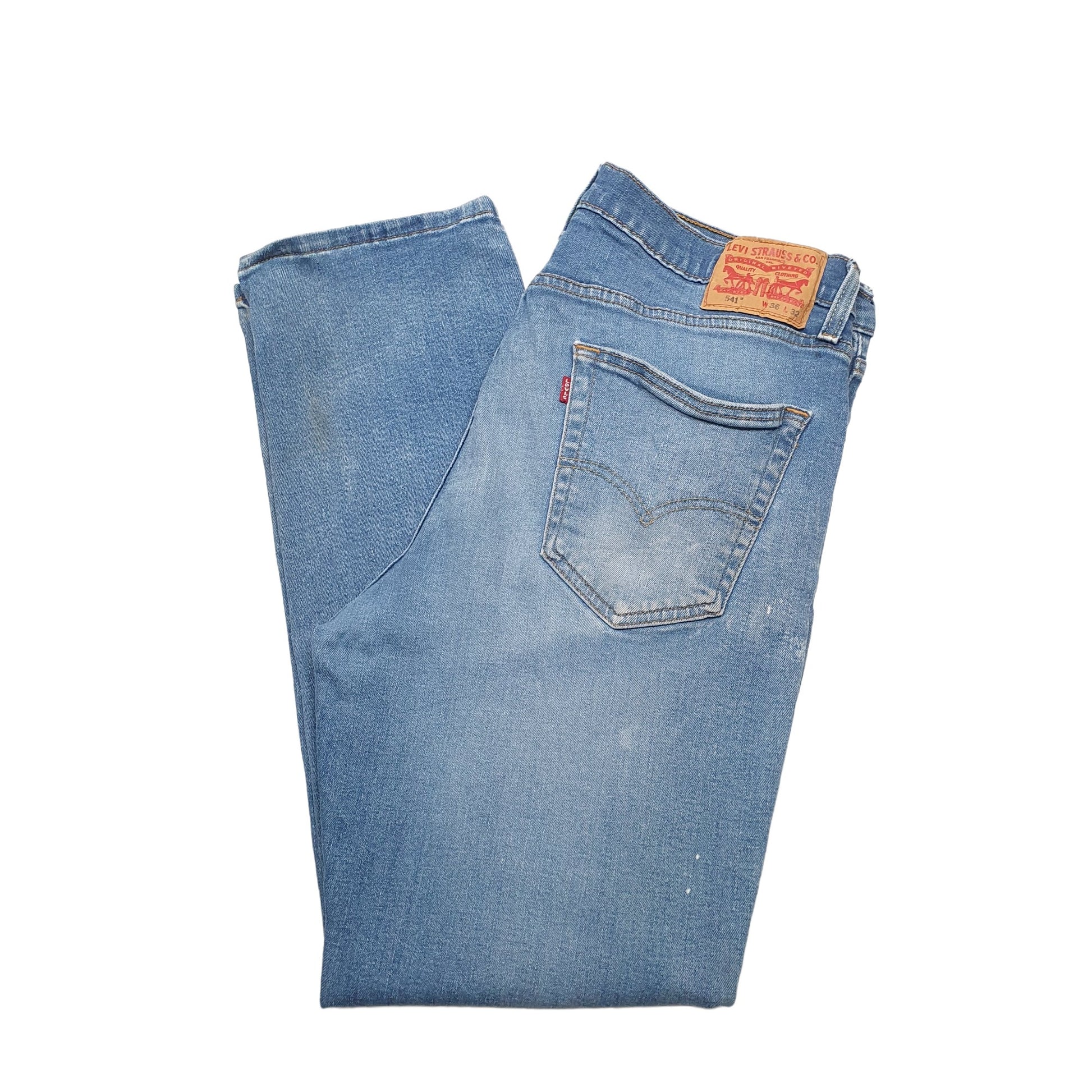 Levis 541 Tapered Fit Jeans W36 L32 Blue