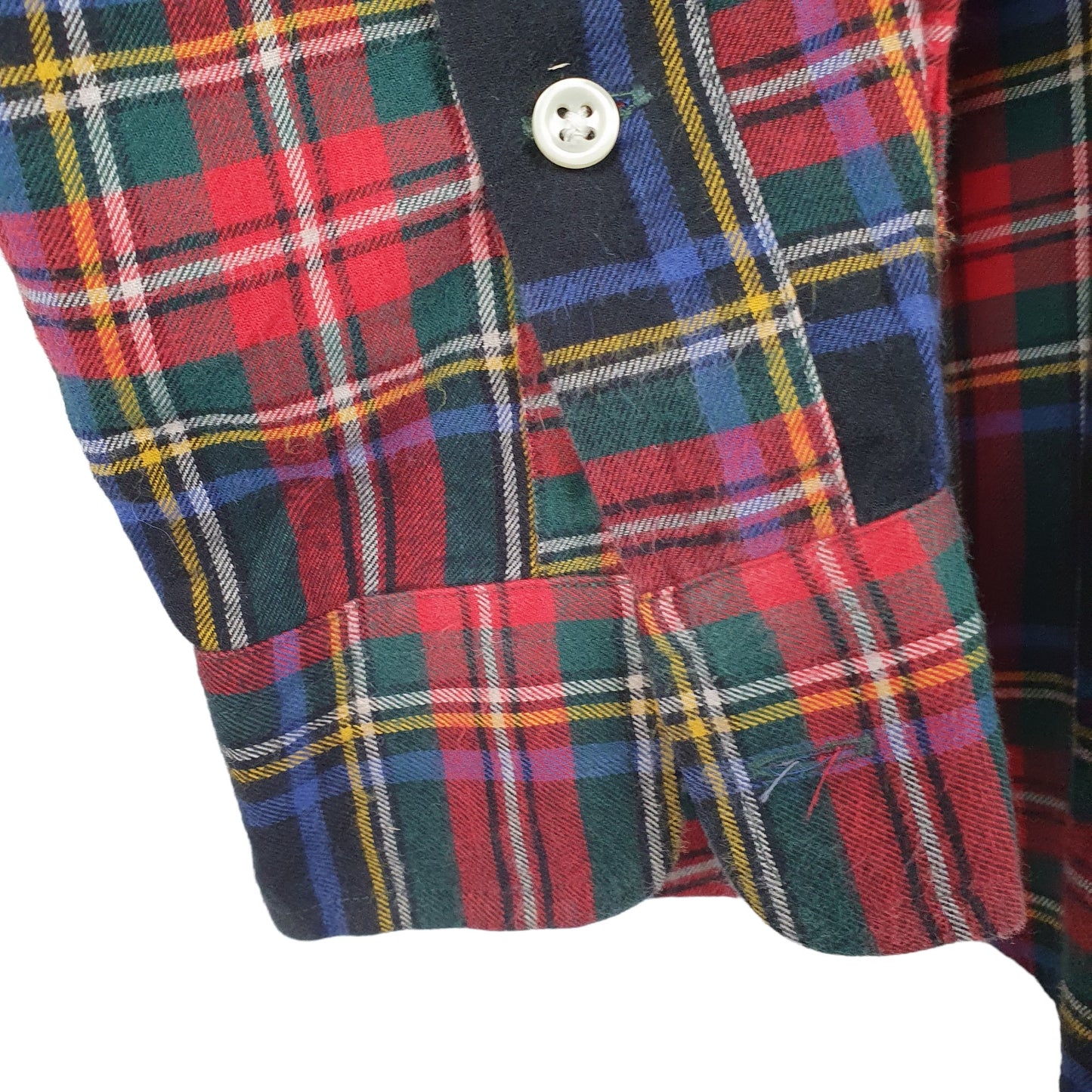 Ralph Lauren Long Sleeve Blake Fit Check Shirt Navy