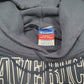 Mens Navy Champion Mallard Creek Mavericks Football Hoodie Jumper