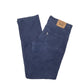 Mens Navy Levis 511 Corduroy Trousers