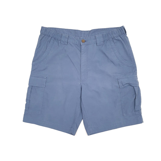 Mens Blue Savane  Cargo Shorts