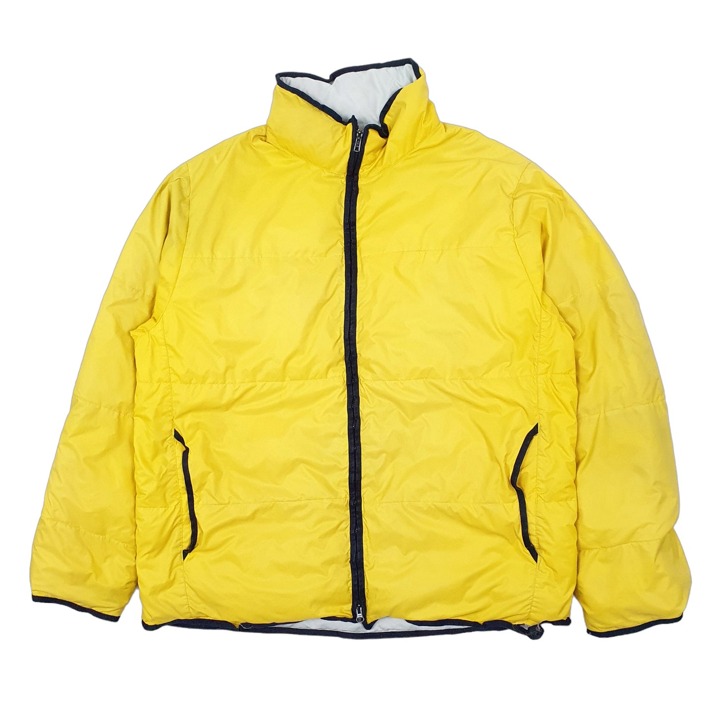 Mens Yellow Nautica Competition Sailing  Coat