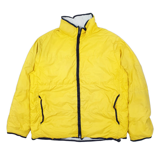Mens Yellow Nautica Competition Sailing  Coat