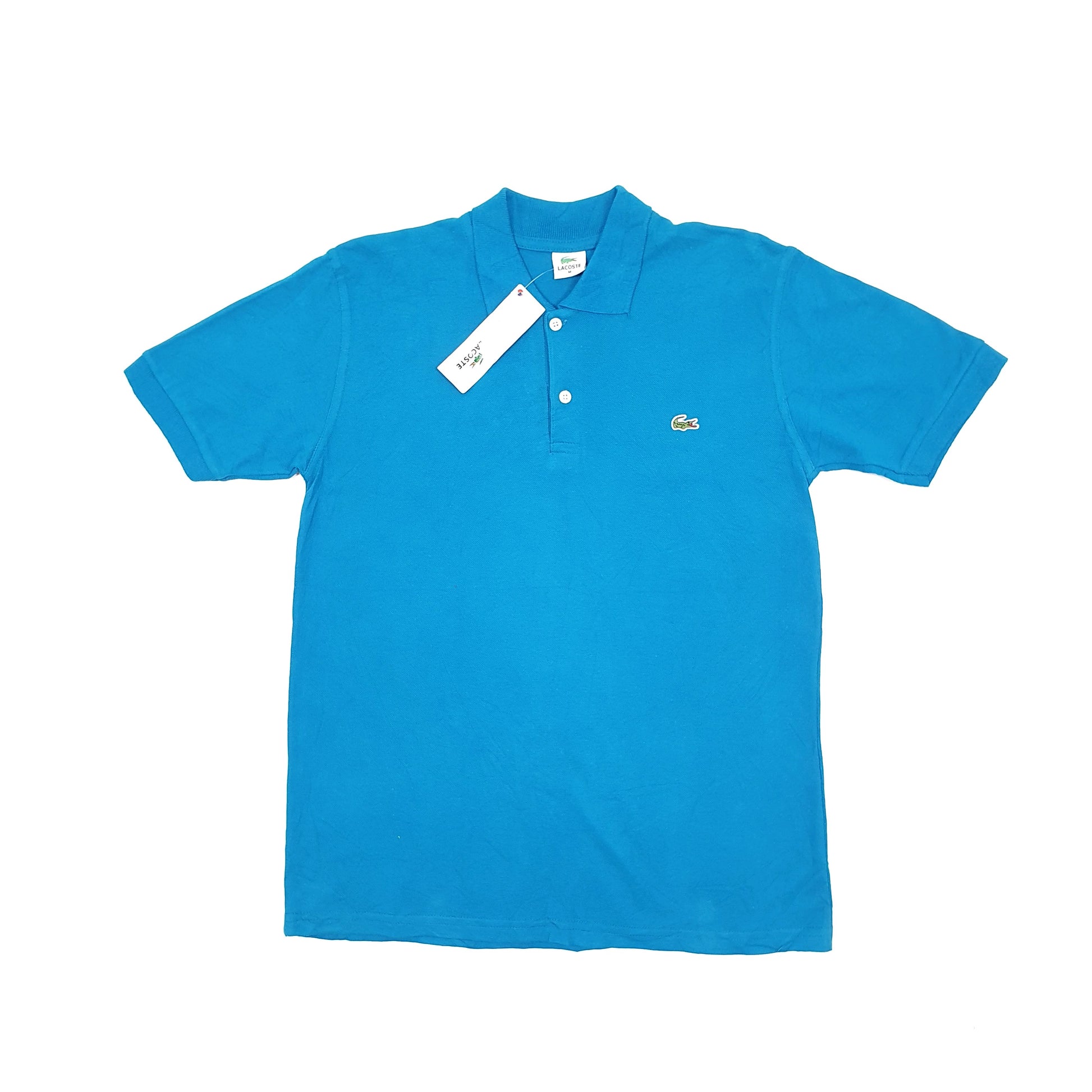 Lacoste Short Sleeve Polo Shirt Blue