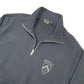 Nautica Spellout Quarter Zip L Navy