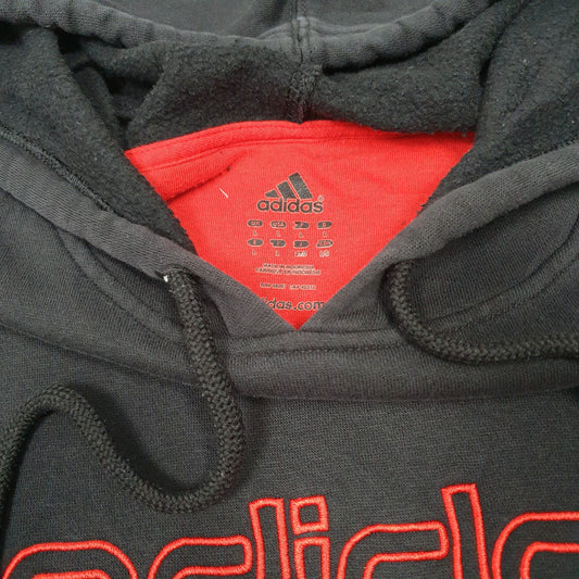 Mens Black Adidas  Hoodie Jumper