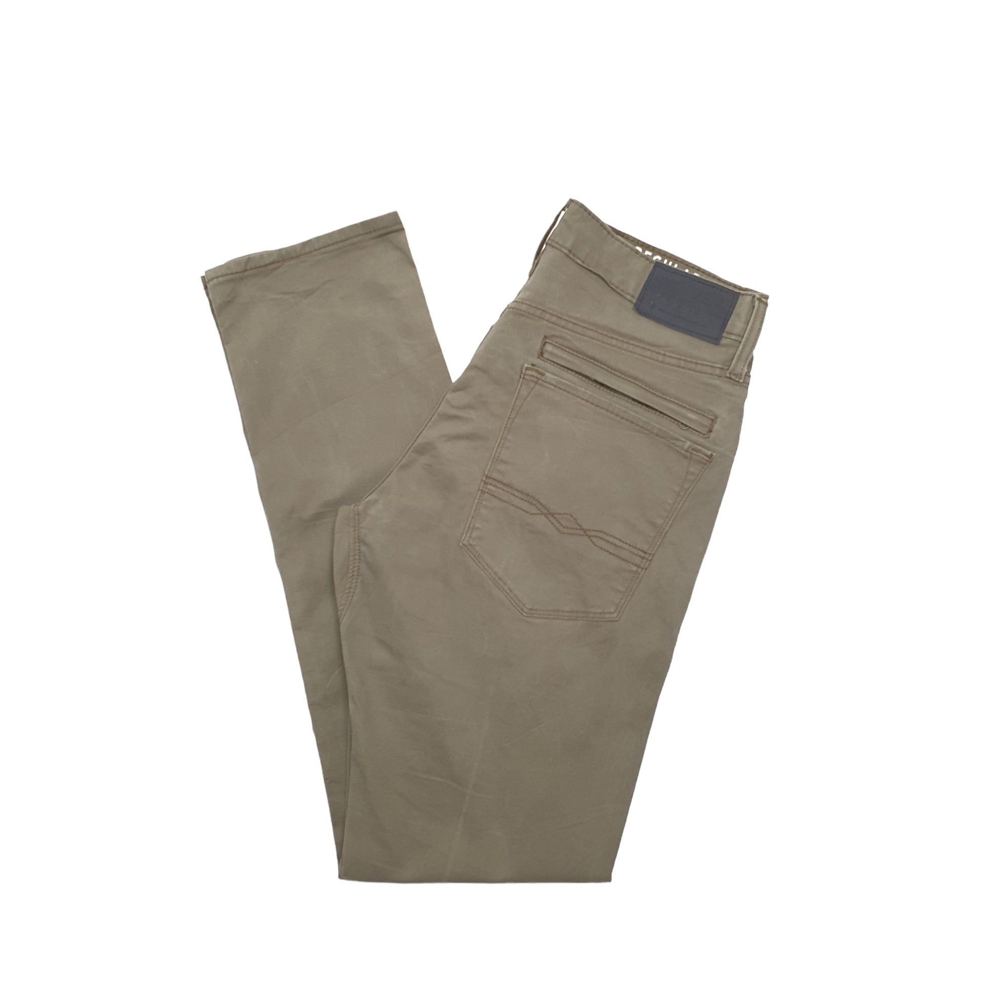 Levis Regular Straight Fit Jeans W30 L32 Khaki