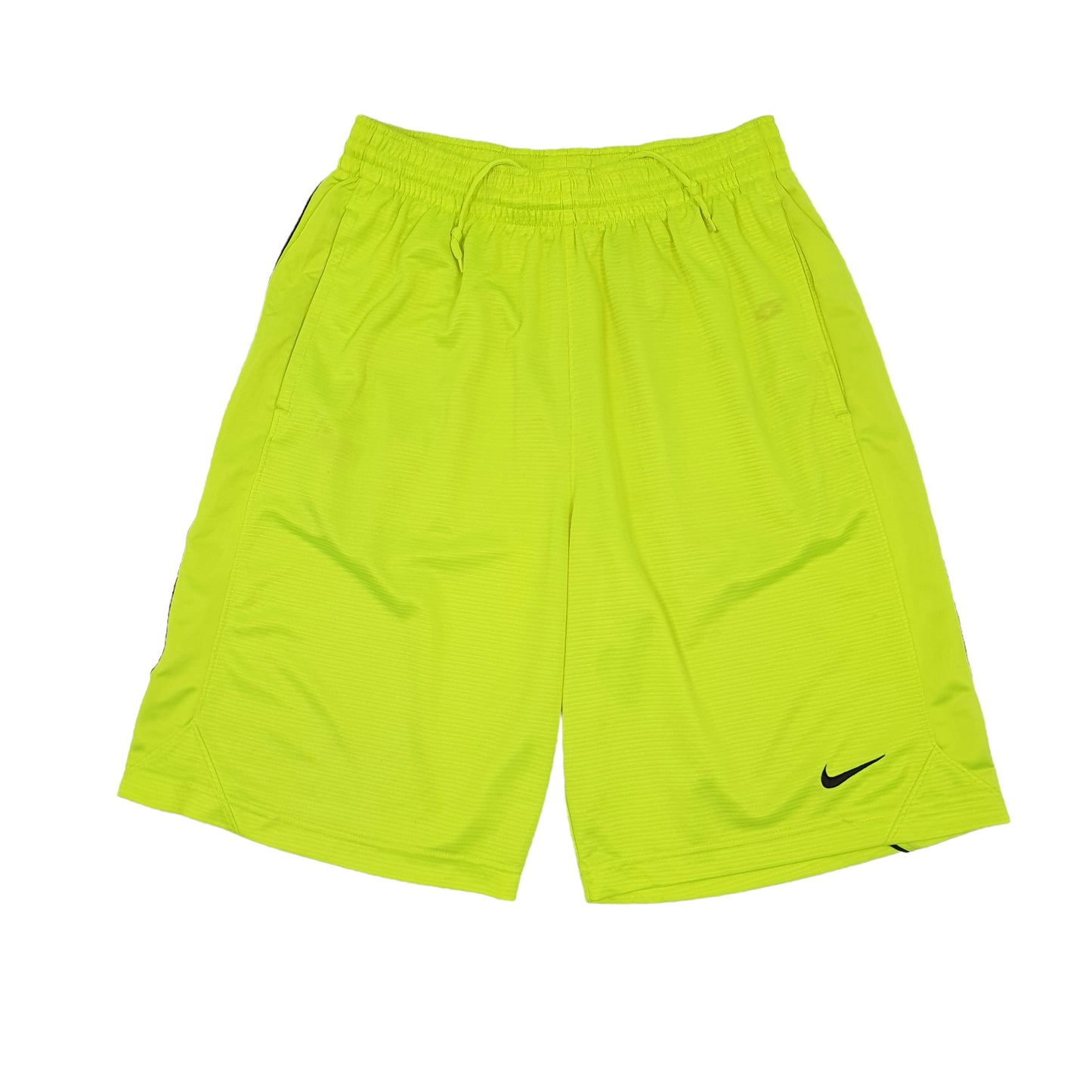 Mens Yellow Nike Hi Vis Running Sport Shorts