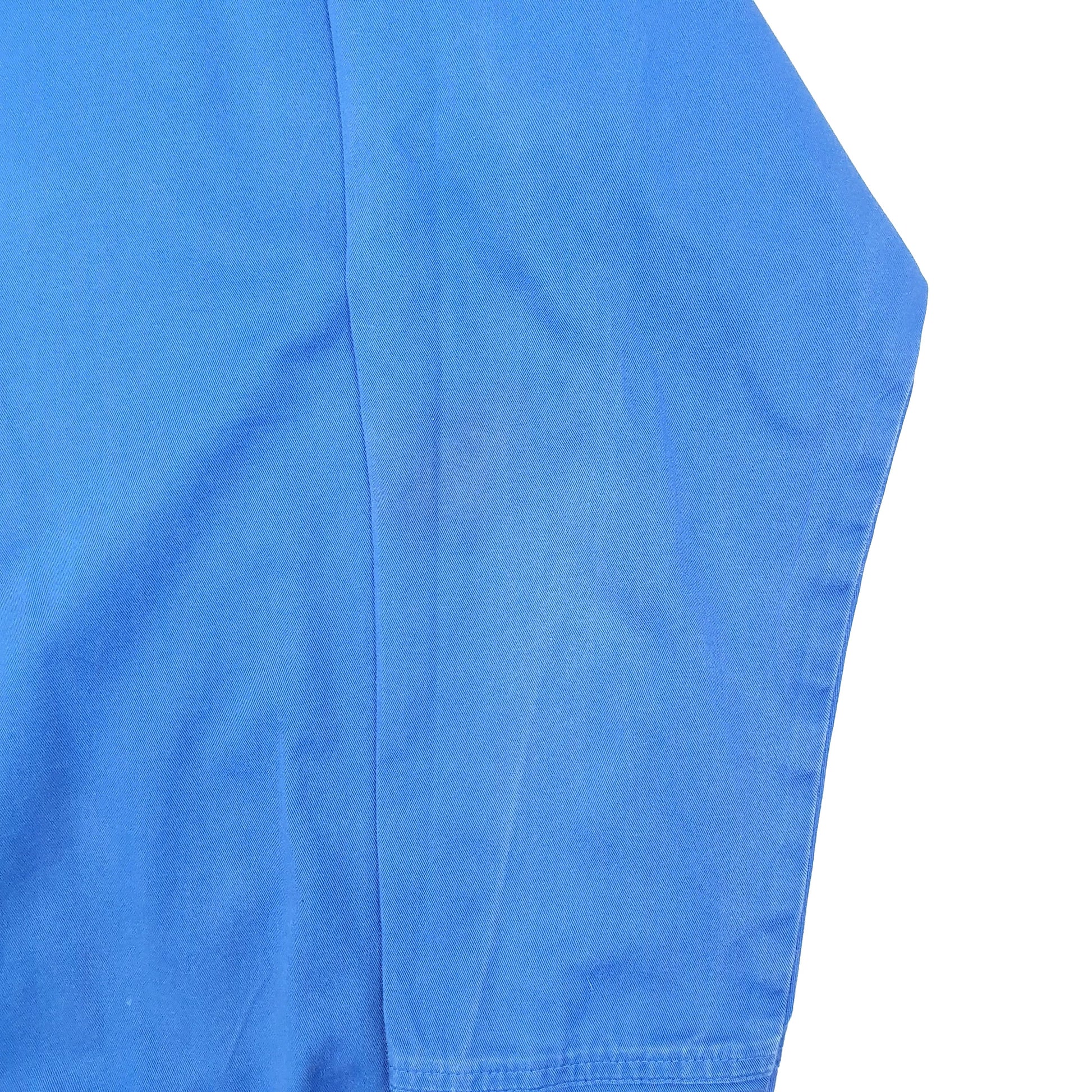 Mens Blue Umbro Vintage Polo Top Crewneck Jumper